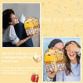 Gift Baskets , Spa Gifts for Women, 8Pcs Honey Almond Bath Gift Set for Women, Relaxation Self Care Spa Kit W/Bath Bomb, Bubble Bath, Mom Birthday