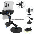 Magnetic Phone Holder,Heavy Duty Phone Mount for Truck/Tractor/Forklift/Boat/Motor Vehicles,Fit 3.5~7.5" Iphone/Nexus/Smartphone,360Â°Adjustable