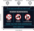 Compatible with Lyft Uber (2-Pack) Tips Rating Appreciated Rideshare Accessories â 7â X 5â â Interior Acrylic Headrest Sign - Rate Me Tip No