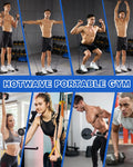 HOTWAVE Push up Board Fitness, Portable Foldable 20 in 1 Push up Bar at Home Gym, Pushup Handles for Floor. Professional Strength Training
