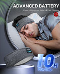 Perytong Sleep Headphones Wireless, Bluetooth Sports Headband Headphones with Ultra-Thin HD Stereo Speakers Perfect for
