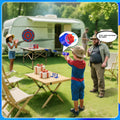 Shooting Games Toys for Nerf Gun Party, Shooting Targets with Toy Guns 10 Foam Darts Kids Outdoor Indoor Toys for Birthday Easter Xmas Gifts for 4