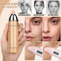 Airbrush Foundation Spray, Silky Mist Spray Makeup Kit with Brush, Full Coverage Foundation for Smooth Radiant Finish, Formula Breathable