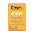 Vitron-C Iron Supplement, Immunity Support Iron Supplements with Vitamin C, Iron Pills for Immune Support, 60 Count