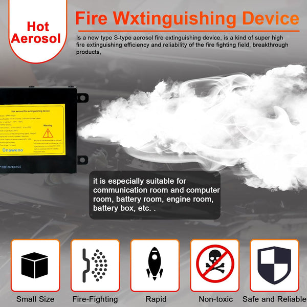 Automatic Fire Extinguisher,Thermal Induction Fire Extinguisher, Small Fire Extinguishers, Battery Fire Extinguishers, Distribution Cabinet Fire