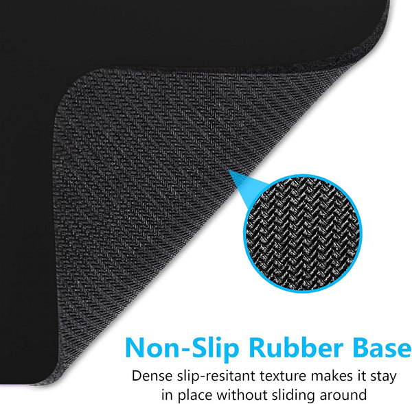 Dapesuom Small Mouse Pad, 6 X 8 Inch Thick Rubber Premium-Textured Non-Slip Portable & Washable Mini Mouse Mat for Women Men Wireless Laptops