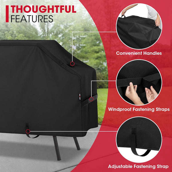 Unicook Griddle Cover for Blackstone 22 Inch and 17 Inch Griddle with Hood and Stand, Heavy Duty Waterproof Outdoor BBQ Grill Cover with Sealed