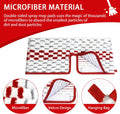 Microfiber Spray Mop Pads Compatible with Promist MAX Reusable Spray Mop Refills for Ocedar Promist Dust Mop,Dual-Action Washable Flip Mop Pads
