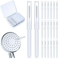 Shower Head Cleaning Brush for Small Hole,Multifunctional Shower Head Cleaner Tool Anti-Clogging Nozzle with Storage Boxes, Showerhead Cleaning