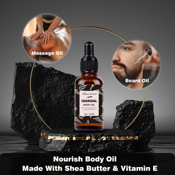 Valentines Day Gifts for Men Spa Gifts for Men, Charcoal Bath and Body Gift Set for Men, 10 Pcs Spa Kits Ideal Birthday, Christmas. Men'S