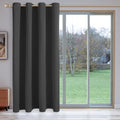 LORDTEX Dark Grey Room Divider Curtains - Total Privacy Wall Room Divider Screens Sound Proof Wide Blackout Curtain for Living Room Bedroom Patio