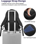 MATEIN 15.6 Inch Backpack for Men Women, Professional Business Laptop Backpack with Multiple Organization Pockets, Water Resistant Casual Daypack