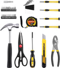 40-Piece Tool Set - General Household Hand Tool Kit with Plastic Toolbox Storage Case… 40 Piece