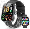 Smart Watch for Men Women, 1.96" Fitness Tracker Running Watch (Answer/Make Call), IP68 Waterproof, Pedometer, Sleep/Step/Activity/Heart Rate