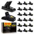 20 Pack Mouse Traps Indoor for Home,Mice Traps for House,Reusable Mouse Trap That Work,Small Mice Catchers for Home Indoor, Quick Set Mousetraps