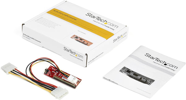 Startech.Com IDE to SATA Hard Drive or Optical Drive Adapter Converter, 40-Pin PATA to 2.5" SATA HDD / SSD / ODD Converter, TAA
