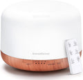 Innogear 500Ml Essential Oil Diffuser with Remote Control, Premium Ultrasonic Aromatherapy Diffusers Scent Humidifier Vaporizer Auto-Off Timer for
