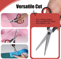 Lichamp 8.5â Scissors, 12-Pack Multipurpose Sharp Scissor, Comfort Grip Handles Household for Office, School, Home and Arts