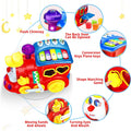 Baby Toys for 1 Year Old Boy Girl Gift Musical Train Baby Toys 6-12 12-18 Months,Early Educational Learning Montessori Kids Toys with Blocks/Light
