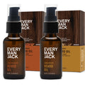 Every Man Jack Mens Beard Oil - Subtle Aged Bourbon & Sandalwood Fragrance - Deeply Moisturizes and Softens Your Beard and Adds a Natural Shine -