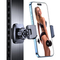 Magnetic Phone Holder for GymãStrong MagnetsãGym Magnetic Phone Holder Attach to Metal Surface, Magnetic Phone Mount for Gym Accessories for Men