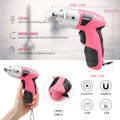 Hi-Spec Small Electric Screwdriver, Mini Drill Set, Rechargeable 3.6V Cordless Screwdriver with 26 Driver Bits, Power Tool for Small Projects &