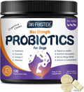 Probiotics for Dogs, Freeze-Dried Dog Probiotics and Digestive Enzymes, plus Omega-3 for Itchy Skin, 3-In-1 Prebiotics for Digestive Health, Dog