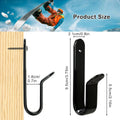 Snowboard Wall Mount Clips, Horizontal Skateboard Wall Mount?Snowboard Display Stand for Room, Garage
