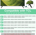 TV Legs for TCL Roku TV Stand Legs 32" 40" 43" 49" 50" 55" 32S301 32S305 32S321 32S325 32S330 40S305 43S325 43S421 43S425 49S423 49S321 50S423