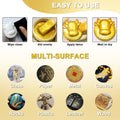 Matio Acrylic Paint Metallic Gold, 120ML Pearlescent Effect Gold Paint, Non Toxic Non Fading Gold Leaf Paint for Art Painting, Handcrafts, Canvas,