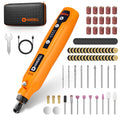 HARDELL Mini Cordless Rotary Tool, 5-Speed and USB Charging Rotary Tool Kit with 69 Accessories, Multi-Purpose 3.7V Power Rotary Tool for Sanding,