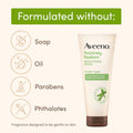 Aveeno Positively Radiant Skin Brightening Exfoliating Daily Facial Scrub, Moisture-Rich Soy Extract, Helps Improve Skin Tone & Texture, Oil-&
