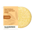 Seek Bamboo - Ginger Shampoo Bar â Stimulating & Nourishing with Avocado, Cocoa & Shea Butters, Plastic-Free for All Hair Types (Ginger)