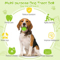 HIPPIH Dog Puzzle Toy 2 Pack, Interactive Dog Toys for Treat Dispensing, Durable Puppy Toys for Teething, Dog Treat Ball for Teeth/Slow Feeder/IQ