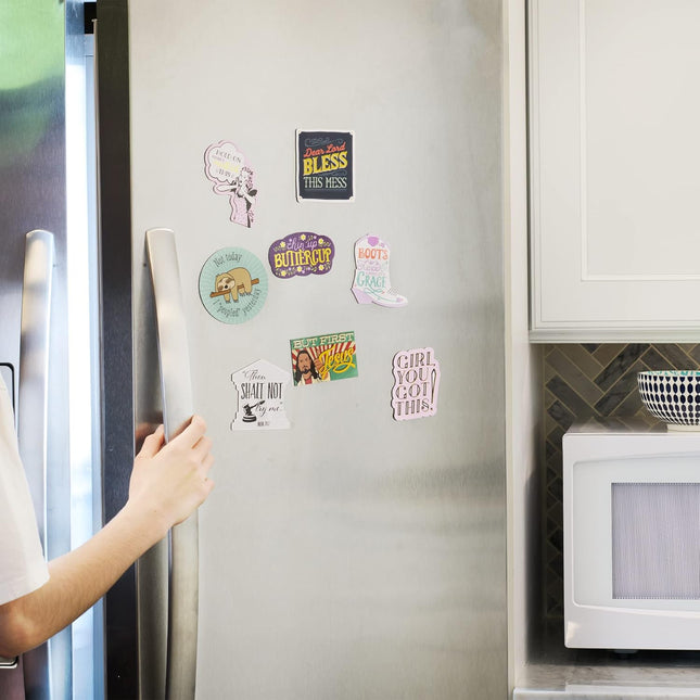 Funny Magnets for Magnetic Dry Erase Board, Mini Fridge, Home Office Decor Dorm Refrigerator Locker Accessories and Deco