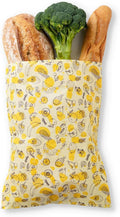 PEELO Beeswax Food Wrap Bag, Bee Wrap Sustainable Food Storage Wraps, Bees Bags Reusable, Beeswax Wraps for Food Reusable - Fruit Design, XXL
