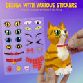 Paint Your Own Cat Lamp Kit, Arts and Crafts for Kids Ages 8-12, Art Supplies Painting kit for Kids 6-12, Cat Night Light Toys Girls Boy Birthday