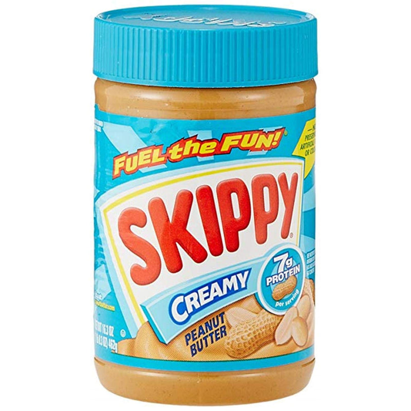 Skippy Peanut Butter, Creamy, 16.3 Oz