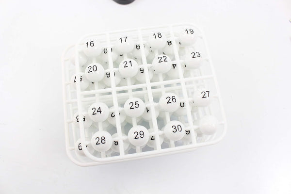 Powertrc Bingo Machine Cage Game Set | with Bingo Balls | Classic Cage | Bingo Tray (Classic Version)
