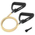 Resistance Exercise Band with Handles, Workout Band Weight Band for Physical Therapy,Strength Training Home Gym Fitness,With Door Anchor & Storage