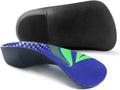 Rooruns Fitfeet Orthotic Inserts 3/4 Length, High Arch Support Foot Insoles for Over-Pronation, Plantar Fasciitis, Flat Feet - Shoe Inserts for