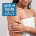 Betterbody Foods Organic Refined Coconut Oil, 28 Fl Oz, All Purpose Oil for Cooking, Baking, Hair and Skin Care