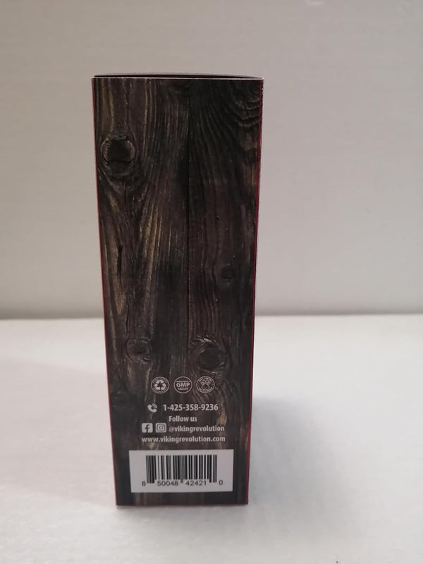 Viking Revolution Men'S Beard Dye - Dark Brown, Grey Reducing Shampoo & Conditioner (4 Oz)