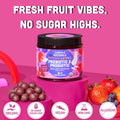 Llama Naturals Kids Probiotic with Prebiotic Fiber, Vegan, Organic Prebiotics and Probiotics Gummies for Gut Health Support, Toddler Real Fruit