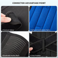 Upgraded Back Brace Posture Corrector for Men and Women - Relief for Neck, Back,And Shoulder Pain - Full Adjustable and Breathable Posture Back