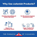 Astonish Daily Bathroom Shower Shine Cleaning Spray - Hibiscus Blossom Limescale Remover Shower Spray Prevents Watermarks from Hard Water - Health