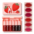 Eakroo 6 Colors Lip Tint Stain Mini Liquid Lipstick, Lip Gloss for Women, Lip Oil Stain, Lip Stain Long Lasting Waterproof, Lip Makeup, Korean