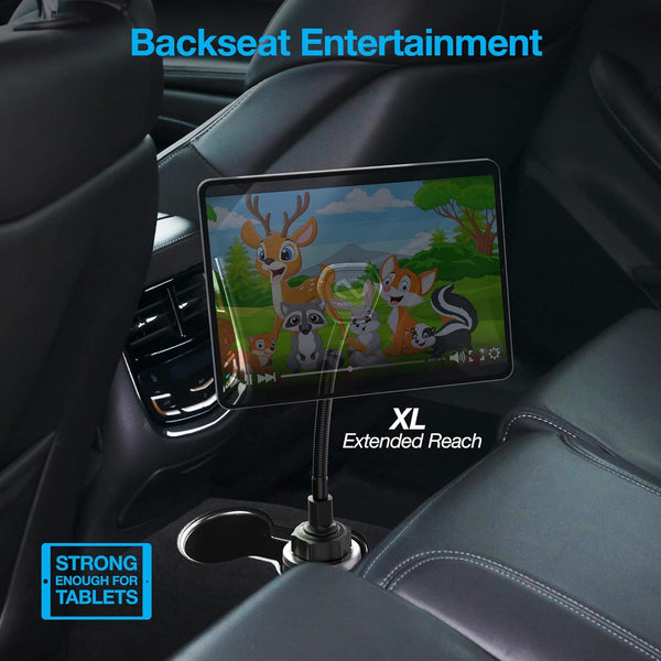 Naztech Magbuddy Elite XL Cup Holder Phone Mount - Adjustable Gooseneck Holder, Magnetic Cell Phone Mount for Iphone 16/15/14/Pro Max, Galaxy