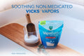 Vicks Vapobath, Bath Salts, Bath Bomb, Non-Medicated Bath Crystals, Comforting Vicks Vapors, Vapor Bath, Aromatherapy with Eucalyptus and Menthol
