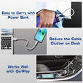 [Apple Mfi Certified] Short Iphone Charger 1Ft 2Pack,Usb a to Lightning Cord Nylon Braided 12 Inch Fast Charging Iphone Cable Compatible with